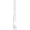 Ekena Millwork Ericson Architectural Grade PVC Gable Bracket, 108"W x 54"H x 4"D x 4"F, 12/12 Pitch GBP108X54X0404ERI00 - alternate 3